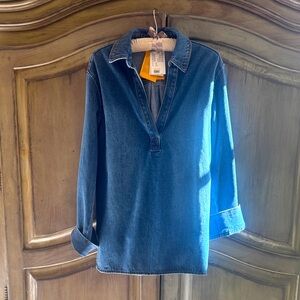 Denim Long Sleeve tunic